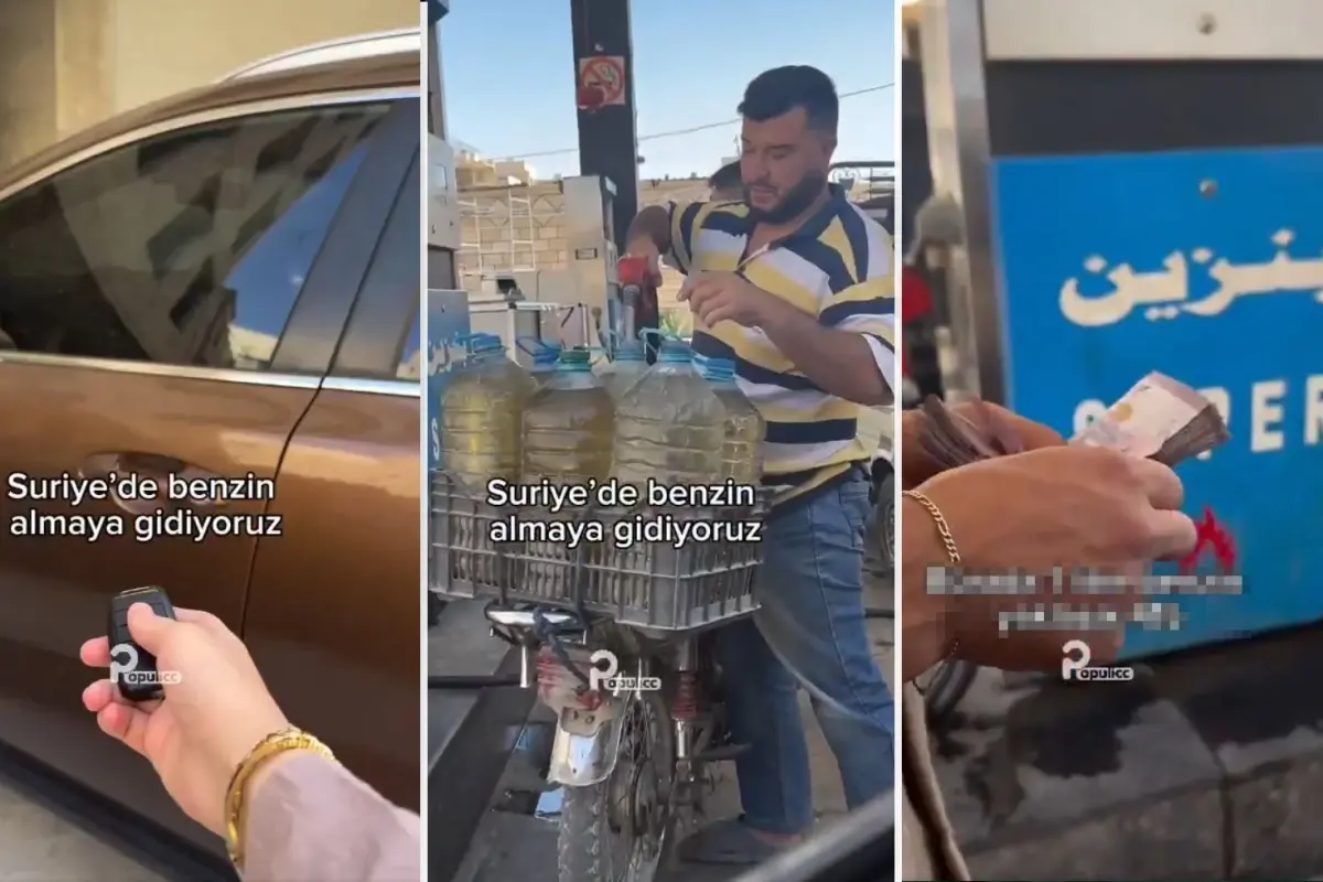 Suriye’ye benzin almaya giden Türk vatandaşı şaşkına uğradı
